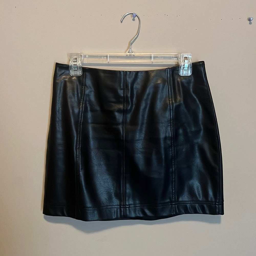 Wild Fable leather skirt